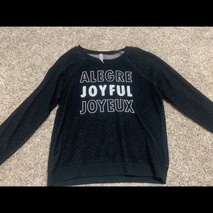 Black Pajama small pajama shirt